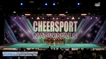 Sanford All-Star Cheerleading - Pink [2026 L2 Youth - D2 - Small - B Day 1] 2026 CHEERSPORT National All Star Cheerleading Championship