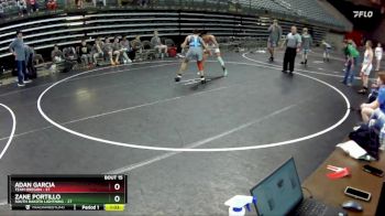 130 lbs Round 5 (6 Team) - Zane Portillo, South Dakota Lightning vs Adan Garcia, Team Oregon