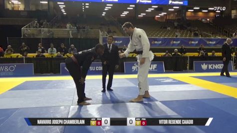 Vitor Resende Caiado vs Navarro Joseph Chamberlain 2026 Pan Jiu Jitsu IBJJF Championship
