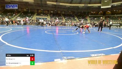 67 lbs Round Of 16 - Orlando Cruz, RedWave Wrestling vs Keagen Drummond, 2TG