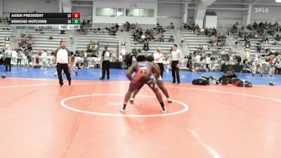 195 lbs Round Of 32 - Aiden President, SC vs Demond Hutchins, GA