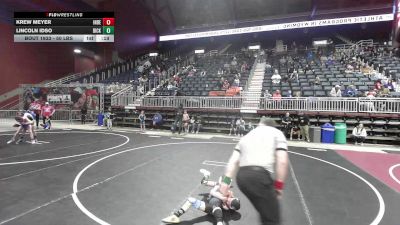 50 lbs 3rd Place - Krew Meyer, Independent vs Lincoln Idso, Dickinson WC