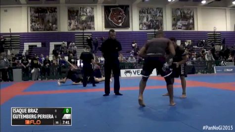Isaque Bahiense Braz v Gutemberg Periera 2015 IBJJF Pan No-Gi Championships