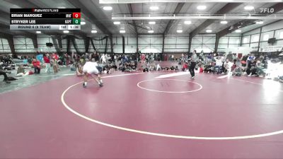 144 lbs Round 6 (8 Team) - Stryker Lee, North Sanpete vs BRIAN MARQUEZ, Manti