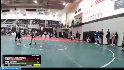 84 lbs Cons. Round 3 - Jase Oborn, Bulldog Premier Wrestling Club vs Kameron Robertson, Midwest Xtreme Wrestling