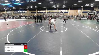 157 lbs Quarterfinal - Cooper Carey, War WC vs Jack Byers, Enforcers Wr Ac