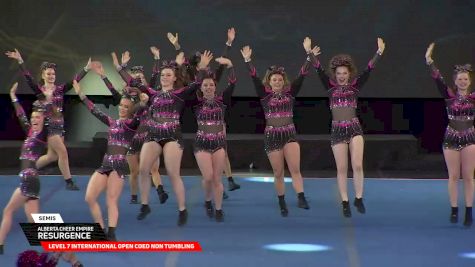 Alberta Cheer Empire - Resurgence [2026 L7 International Open Coed Non Tumbling Semis] 2026 The Cheerleading Worlds
