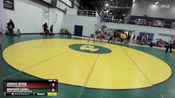 153 lbs Semifinal - Joshua Wong, One Way Martial Arts vs Grayson Cahill, Great Neck Wrestling Club