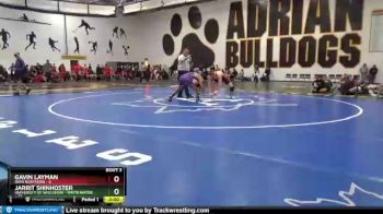 184 lbs Round 1 (8 Team) - Gavin Layman, Ohio Northern vs Jarrit Shinhoster, University Of Wisconsin - White Water