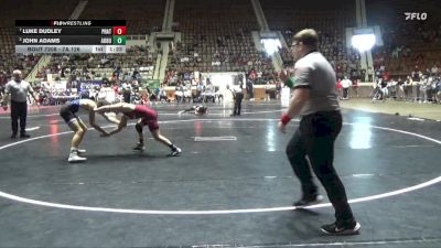 7A 126 lbs Semifinal - John Adams, Auburn vs Luke Dudley, Prattville