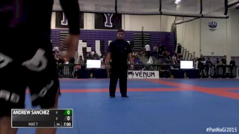 Andrew Sanchez vs Dante Leon 2015 IBJJF Pan No-Gi Championships