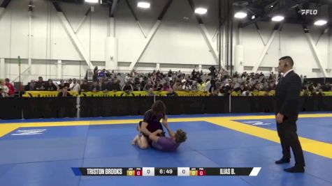 ILIAS B. vs TRISTON BROOKS 2024 World IBJJF Jiu-Jitsu No-Gi Championship