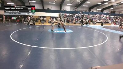197 lbs Champ. Round 2 - Oliver Parker, Springfield College vs Daniel Basil-Barker, Shenandoah