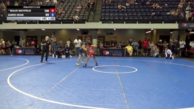 82 lbs Cons. Rd Of 16 - Malik Mayfield, Toss Em Up Wrestling Academy vs James Dean, Betterman Elite Wrestling