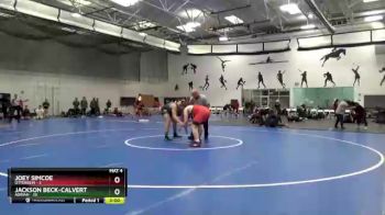 197 lbs Round 6 (8 Team) - Joey Simcoe, Otterbein vs Jackson Beck-Calvert, Adrian