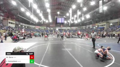 65 lbs Consi Of 16 #2 - Messias Sena, Top Notch WC vs Easton Schlotfeld, Nebraska Wr Ac