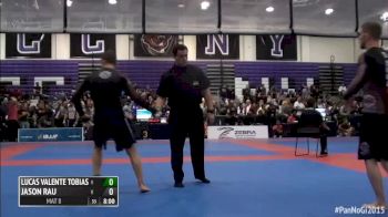 Lucas Tobias vs Steven Barrere 2015 IBJJF Pan No-Gi Championships