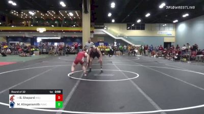 165 lbs Round Of 32 - Bobby Shepard, Washington State vs Maxwell Klingensmith, Penn State WC