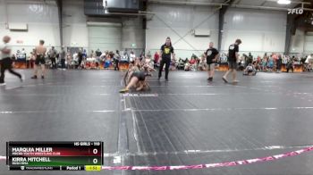 110 lbs Round 3 - Kirra Mitchell, Rush MMA vs Marquia Miller, MBCRD Youth Wrestling Club