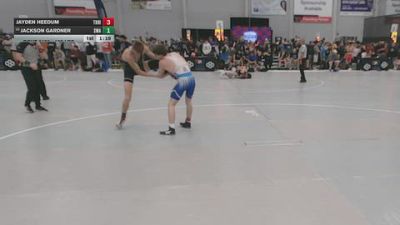 132 lbs Champ. Rd Of 128 - Jayden Heedum, The Hideout vs Jackson Gardner, Sanderson Wrestling Academy