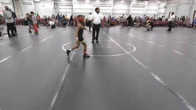 52-56 lbs Quarterfinal - Blaine Page, All I See Is Gold vs Troy Kelley, NOVA WC