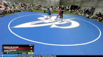 195 lbs Round 1 (8 Team) - Kourtlan Oliver, Team Michigan Blue vs Ilijah Sanchez, Wisconsin