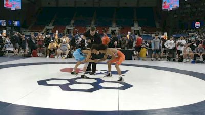 120 lbs Cons. Rd Of 16 - Rodolfo Rojas, Oklahoma vs Luke Johnston, New Jersey