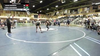 138 lbs Cons. Round 7 - Cruz Contreras, Aptos vs Julian Espinoza, Cerritos