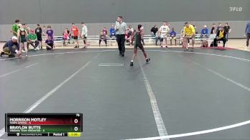 76 lbs Round 1 (10 Team) - Morrison Motley, Terps Xpress vs Braylon Butts, Virginia Team Predator
