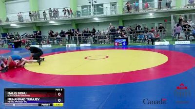 51kg Cons. Semi - Maliq Sidhu, Guru Gobind Singh WC vs Muhammad Turajev, Metro Amateur WC