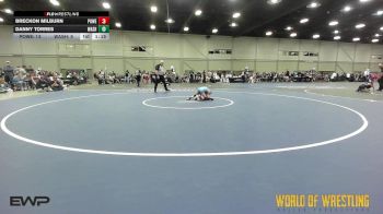 55 lbs Rr Rnd 2 - Breckon Milburn, Powerhouse Elite 9u vs Danny Torres, Washington 9U