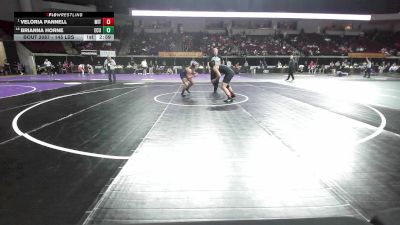 145 lbs Round Of 16 - Veloria Pannell, MIT (W) vs Brianna Horne, East Carolina (W)
