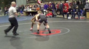 132 f, Jevon Parrish, Olathe North vs Gabe Hixenbaugh, Thompson