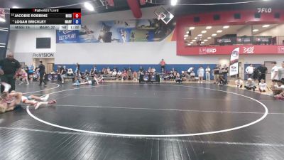 105 lbs Jacobie Robbins, Missouri vs Logan Brickley, Maryland