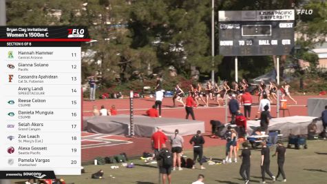 Women's 1500m Open C, Prelims 6