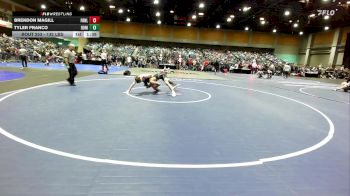 132 lbs Round Of 64 - Brendon Magill, Fernley vs Tyler Franco, Bonita