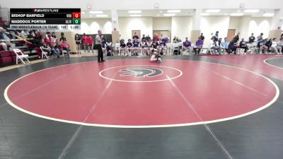 138 lbs 2nd Wrestleback (16 Team) - Bishop Barfield, Villa Rica vs Madddox Porter, Alexander