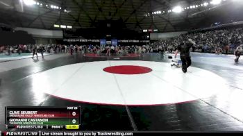 105 lbs Quarterfinal - Giovanni Castanon, Tumwater Wrestling Club vs Clive Seubert, Snoqualmie Valley Wrestling Club