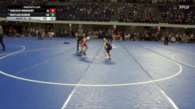 55 lbs Cons. Round 2 - Lincoln Rinehart, Moyer Elite vs Waylon Burke, Immortal Athletics WC