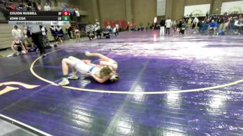 120C 1st Place Match - Colton Russell, North Point vs John Cox, Liberty