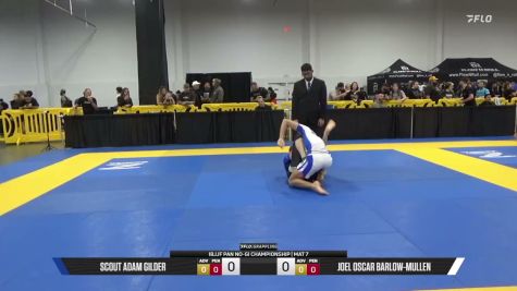 Joel Oscar Barlow-Mullen vs Scout Adam Gilder 2026 Pan IBJJF Jiu-Jitsu No-Gi Championship