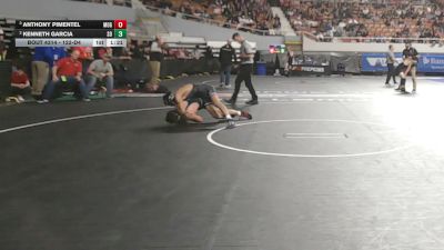 122-D4 Semifinal - ANTHONY PIMENTEL, Mogollon High School vs Kenneth Garcia, Somerton High School