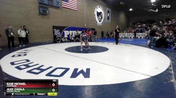 132 lbs Champ. Round 1 - Kase Michael, Chaminade vs Alex Zavala, Golden Valley
