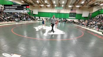 138 lbs Quarterfinal - Jonah Schulz, Cody vs Kash Brazelton, Powell