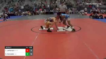 138 lbs Prelims - Tyriel Jefferson, Team Diamond Fish Blue vs Griffin Gonzalez, LAW Purple