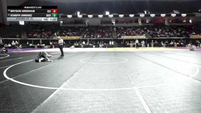 125 lbs Round Of 32 - Bryson Gresham, East Carolina vs Joseph Jimenez, Sacramento State