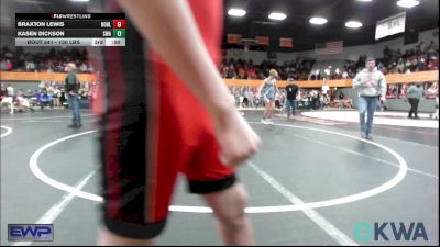 140 lbs Semifinal - Damian Robertson, Plainview Youth Wrestling Club vs Corbin Davis, Lions Wrestling Academy