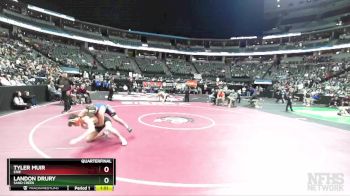 144-4A Quarterfinal - Tyler Muir, Erie vs Landon Drury, Sand Creek