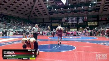 4A-215 lbs Cons. Round 2 - Ty Brewer, Central (Carroll) vs Dawsyn Sikes, Wayne County HS
