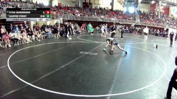 107 lbs Cons. Round 2 - Harper Perry, Central City JR. Wrestling vs Lyvia Gundersen, 2TG (Girls)